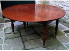 Grande table acajou de Cuba Restauration 19e