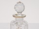 Carafe with liqueur carved crystal Baccarat monogram gilding 19th century