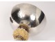 Chalice patene silver hammered Minerva goldsmith Gabriel Gallice XXth
