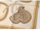 Square silk scarf Hermès Paris Grand Apparat horses 90cm Vintage J.Eudes