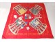 Square silk scarf Hermès Paris Grand Apparat horses 90cm Vintage J.Eudes