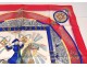 Square silk scarf Hermès Paris Grand Apparat horses 90cm Vintage J.Eudes
