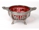 Small silver handles silver fingers Minerve goldsmith Lefebvre crystal 19è