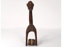 Stirrup pulley african weaving loom Baoulé Côte d&#39;Ivoire collection 19è