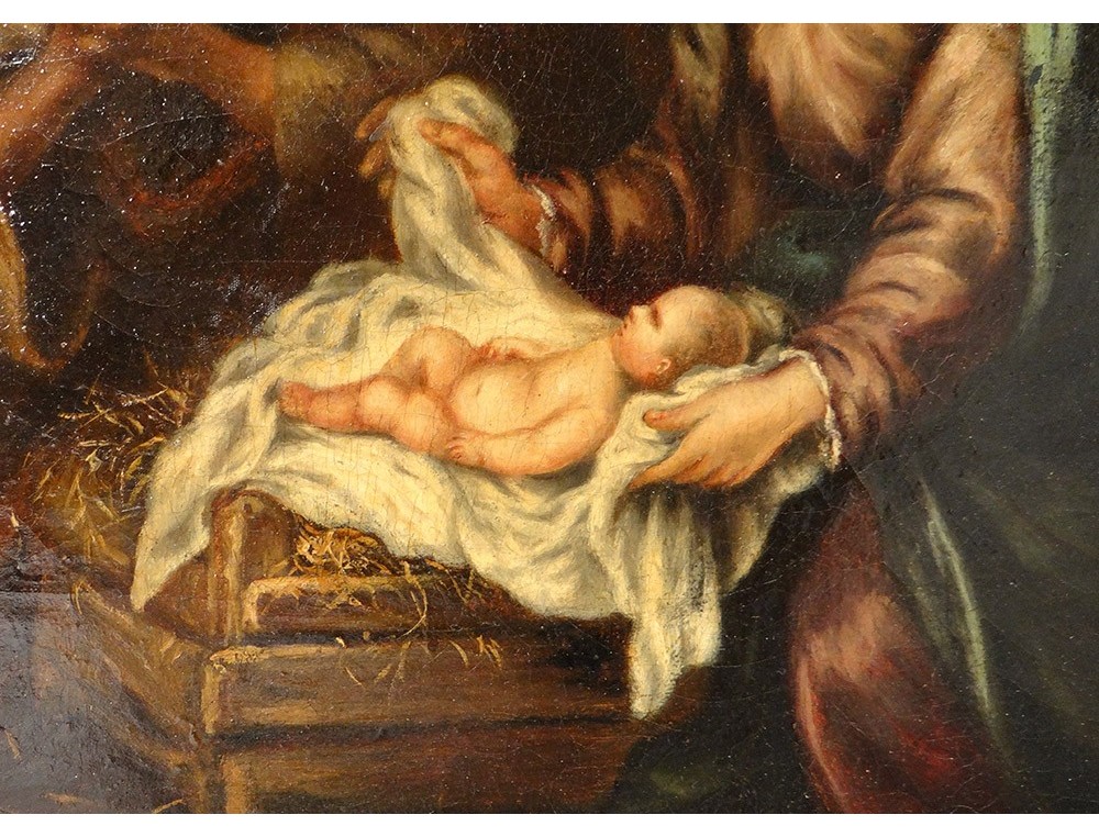 Naissance Et Mort De Jésus Christ Crèche à Bethléem Jésus Portant La Naissance Et Mort De Jésus Christ Crèche à Bethléem Jésus Portant La