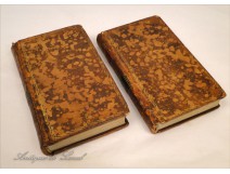 Pair of books works of Mr. Leonard II and IT 1787