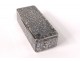 Small Russian silver box niellated Moscow flowers 103gr silver nineteenth century