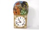 Comtoise clock automaton fable Raven Fox Férard Lorient Vachey nineteenth