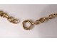 Necklace chain solid gold 18 carat head eagle gold chain necklace 29,99gr