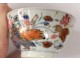 Small bowl Chinese porcelain flowers branch China nineteenth century