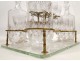 Decanter Baccarat crystal and ormolu Napoleon III nineteenth