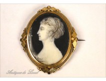 Painted miniature, Portrait of a Woman, nineteenth