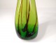 Large glass vase Murano Venice Italy F. Silviy italian twentieth century