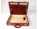 Attache case briefcase travel briefcase Gucci Italy leather vintage twentieth