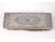 Russian solid silver clothes brush Saint Petersburg monogram nineteenth