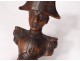 Carved wooden whistle Emperor Napoleon I imperial eagle whistle nineteenth