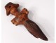 Carved wooden whistle Emperor Napoleon I imperial eagle whistle nineteenth
