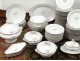 83 pieces porcelain tableware set Paris Bourgeois Rue St-Honoré XIXth