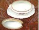 83 pieces porcelain tableware set Paris Bourgeois Rue St-Honoré XIXth