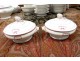 83 pieces porcelain tableware set Paris Bourgeois Rue St-Honoré XIXth