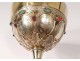 Chalice paten silver vermeil Minerve Armand-Calliat vine chalice case nineteenth