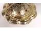 Chalice paten silver vermeil Minerve Armand-Calliat vine chalice case nineteenth