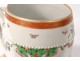 Large porcelain mug Compagnie Indes family pink bat eighteenth