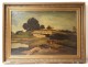 HST landscape painting Optevoz valve from apr. Daubigny Louvre painting twentieth