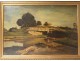 HST landscape painting Optevoz valve from apr. Daubigny Louvre painting twentieth