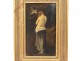 HSP painting young woman the Dying of apr. Diaz de la Peña Museum Louvre Twentieth