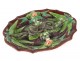 Terracotta dish Rustic fig lobsters Freak snake Palissy 19th