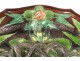 Terracotta dish Rustic fig lobsters Freak snake Palissy 19th