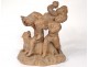 Terracotta sculpture group putti Cherub Bacchus goat Clodion nineteenth