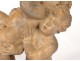 Terracotta sculpture group putti Cherub Bacchus goat Clodion nineteenth