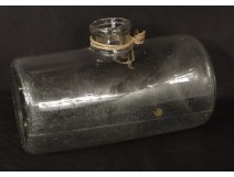 Bottle minnow blown glass fishing fish stream nineteenth century