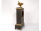 Pendulum Charles X bronze cup swans cherub Pons Mugnier clock nineteenth