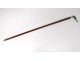 Cane dandy silver solid bronze leg woman wood antique cane nineteenth