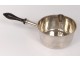 Sterling silver saucepan blackened wood handle silver saucepan 253gr nineteenth