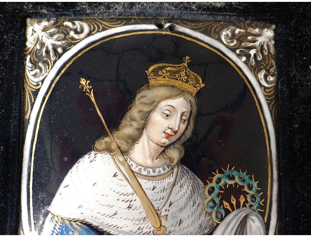 Saint Louis Art Museum - Is this a portrait fit for a king? The Crown of  Thorns and scepter appear to identify the sitter as King Louis IX (later Saint  Louis), but