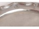 Solid silver oval dish Minerva monogram sterling silver 1143gr nineteenth