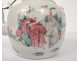Chinese porcelain teapot Mandarin characters Tongzhi chinese nineteenth