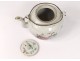 Chinese porcelain teapot Mandarin characters Tongzhi chinese nineteenth