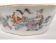 Small decorative cup Chinese porcelain Nineteenth Mandarin characters