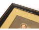 Gouache portrait painting Madonna Virgin Child Jesus painting nineteenth century