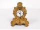 Pendulette cartel miniature Louis XV gilt bronze clock nineteenth clock