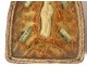 Reliquary double paperolle Saints Agnus dei Relics Modest reliquary 19th