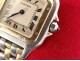 Panther Cartier women&#39;s watch 3 rows 18K steel watch twentieth century