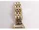 Panther Cartier women&#39;s watch 3 rows 18K steel watch twentieth century