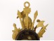 Pendulum bronze Trophy weapons war helmet chimera Vulcan Empire Nineteenth