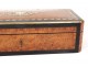 Gift box chips game magnifier amboine marquetry brass Napoleon III nineteenth